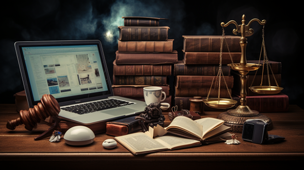 Photo with concept on online auction